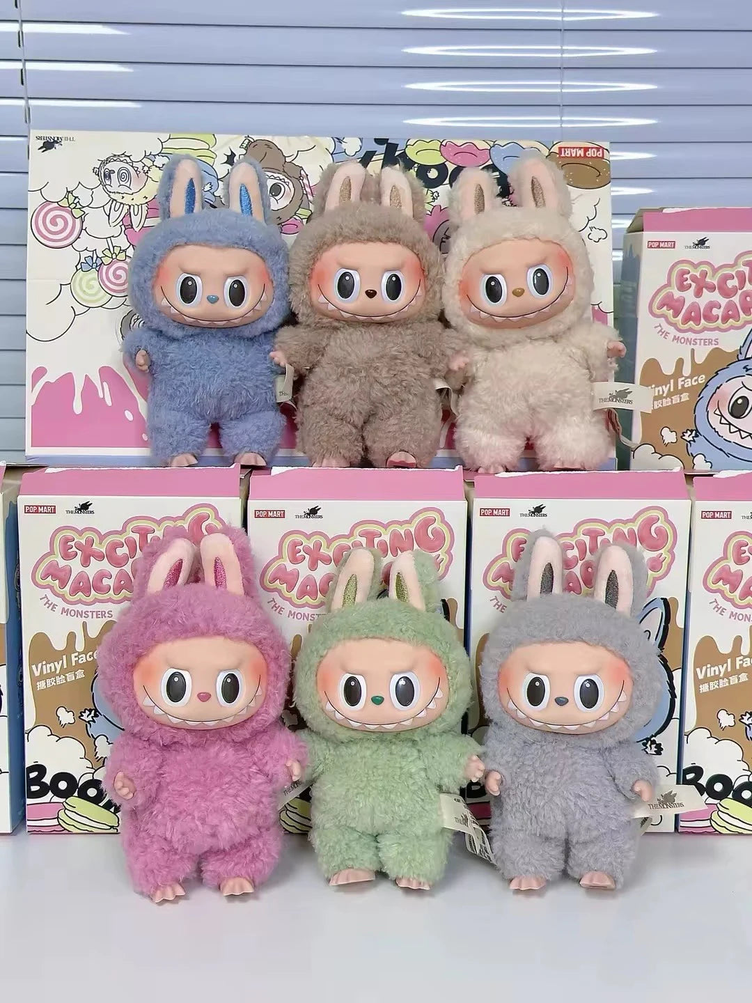 Labubu Macaron Doll – First Generation