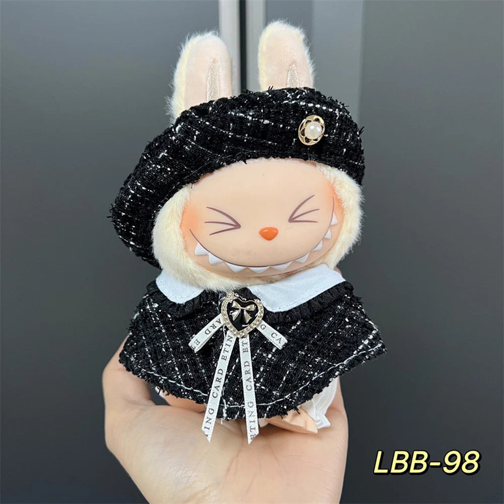 Labubu 17cm Outfit – Fragrant Style Set