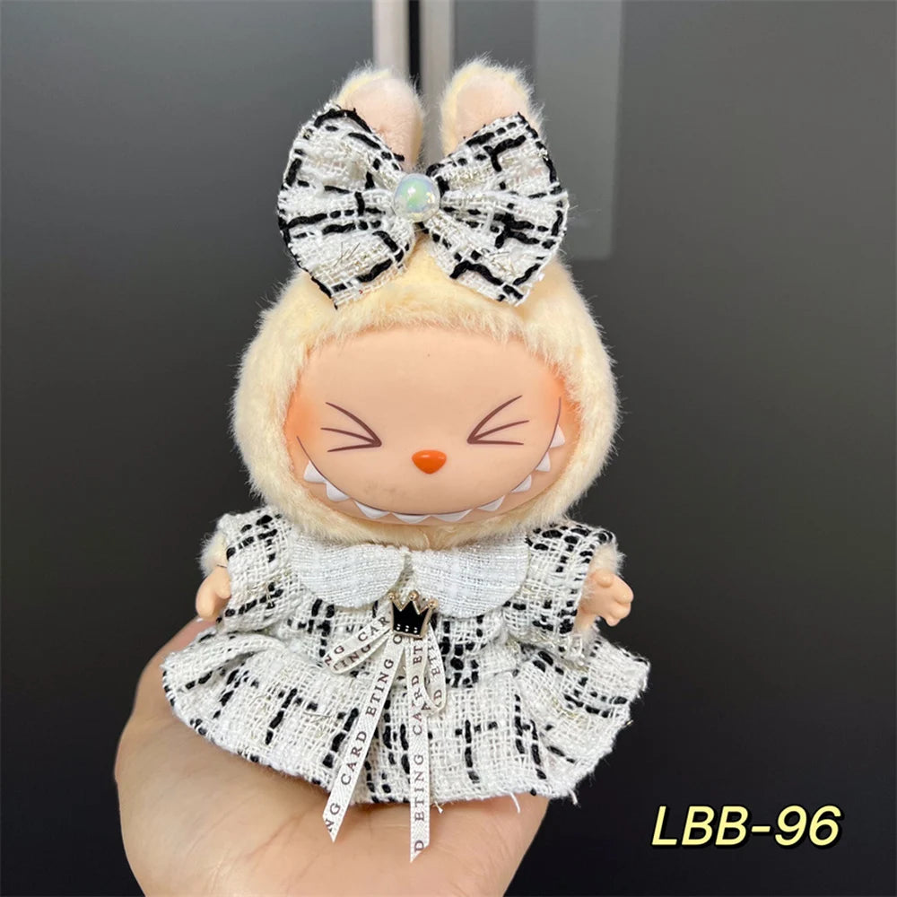 Labubu 17cm Outfit – Fragrant Style Set