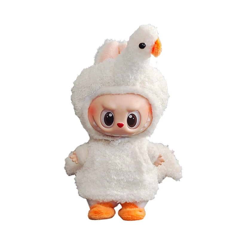 Labubu 15-17cm Hip Hop Outfit