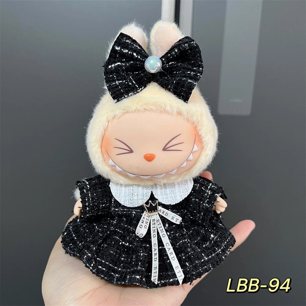 Labubu 17cm Outfit – Fragrant Style Set