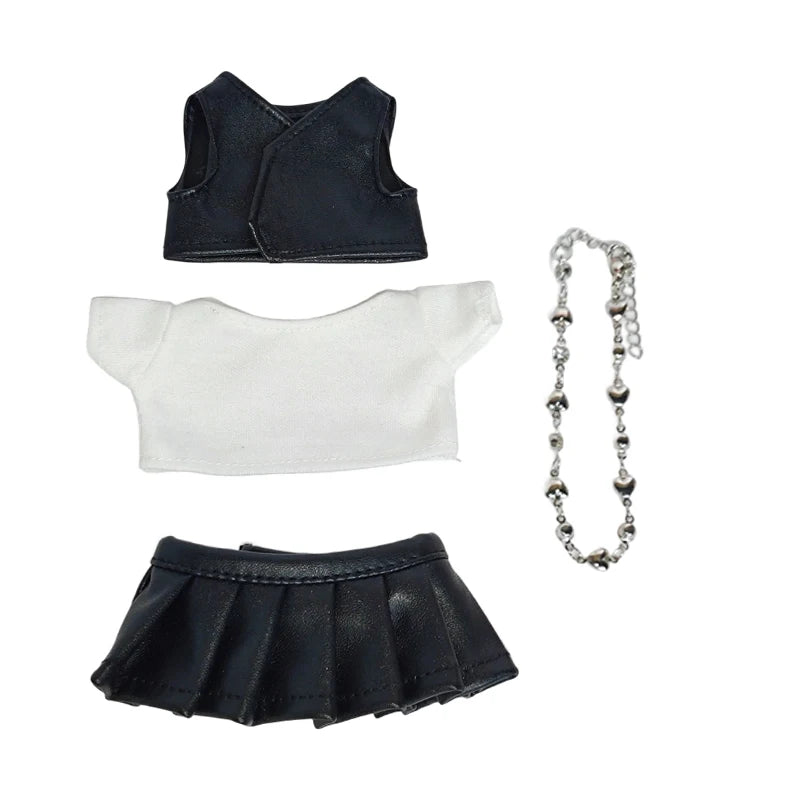 Labubu 15-17cm Hip Hop Outfit