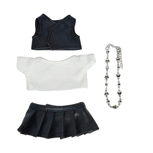 Labubu 15-17cm Hip Hop Outfit