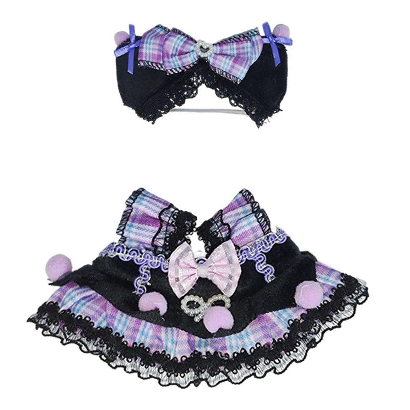 Labubu 15-17cm Hip Hop Outfit