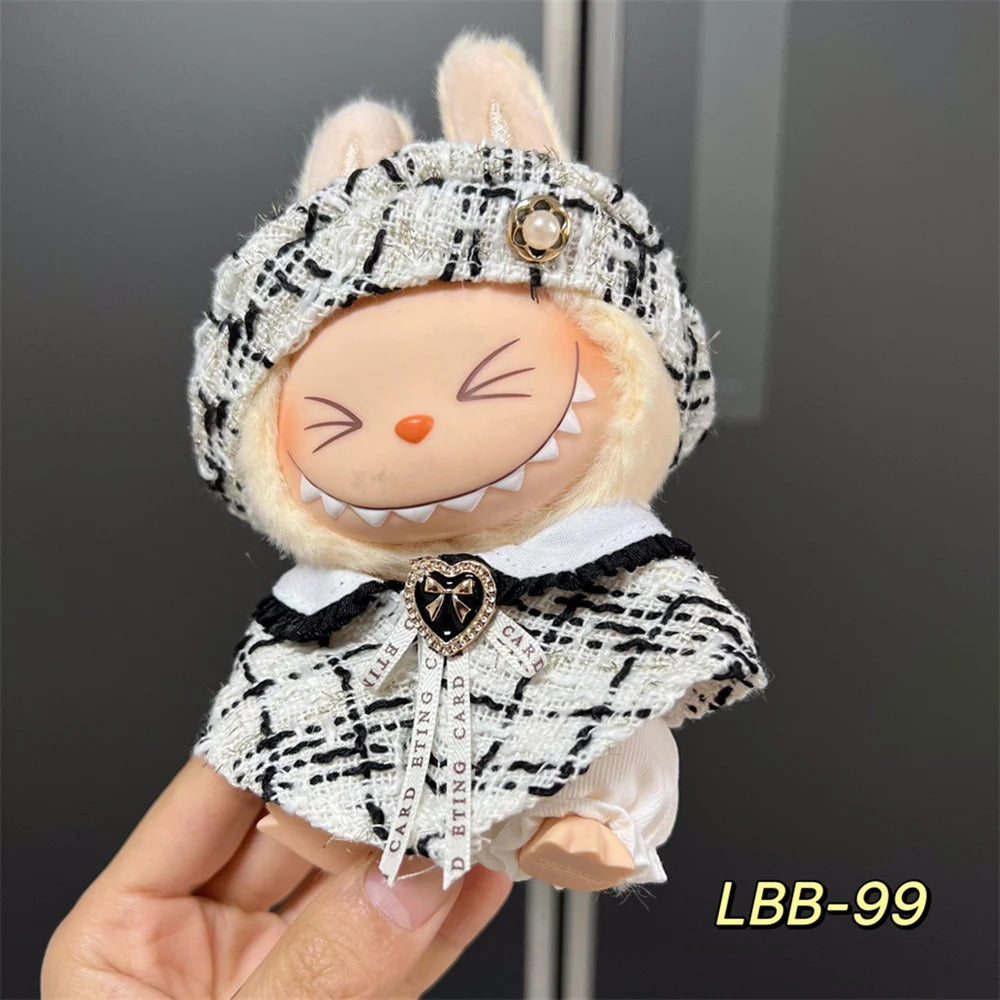 Labubu 17cm Outfit – Fragrant Style Set
