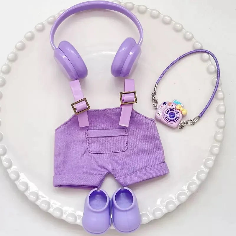 Labubu 17cm Outfit – DIY Clothes Set