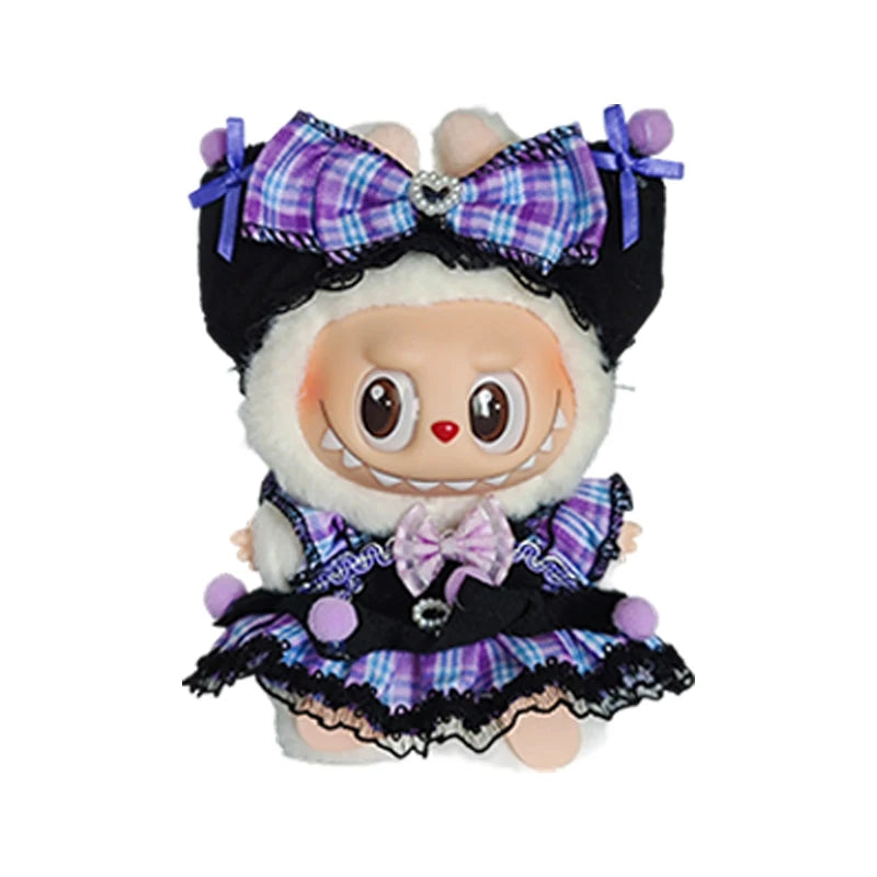 Labubu 15-17cm Hip Hop Outfit