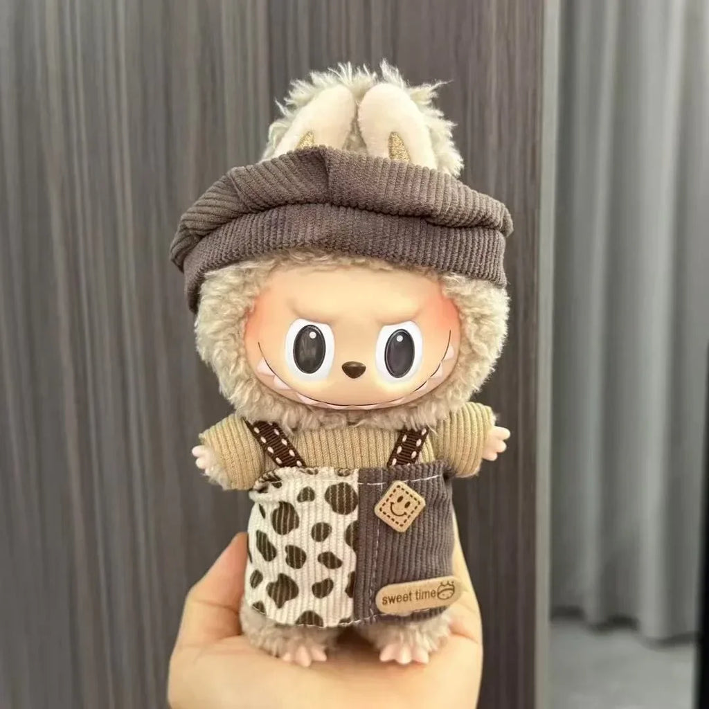 Labubu 15-17cm Retro Painter Outfit Set