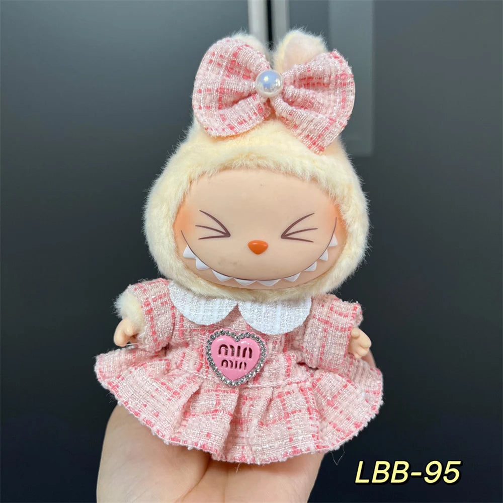 Labubu 17cm Outfit – Fragrant Style Set