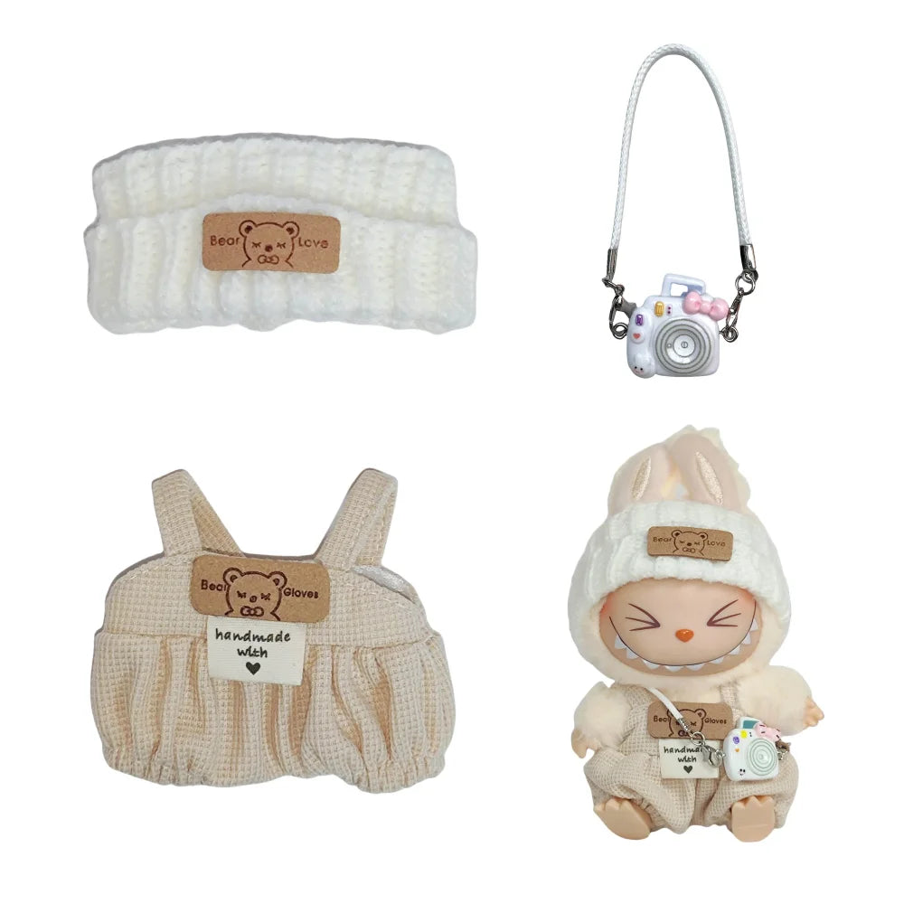 Labubu 15-17cm Hip Hop Outfit