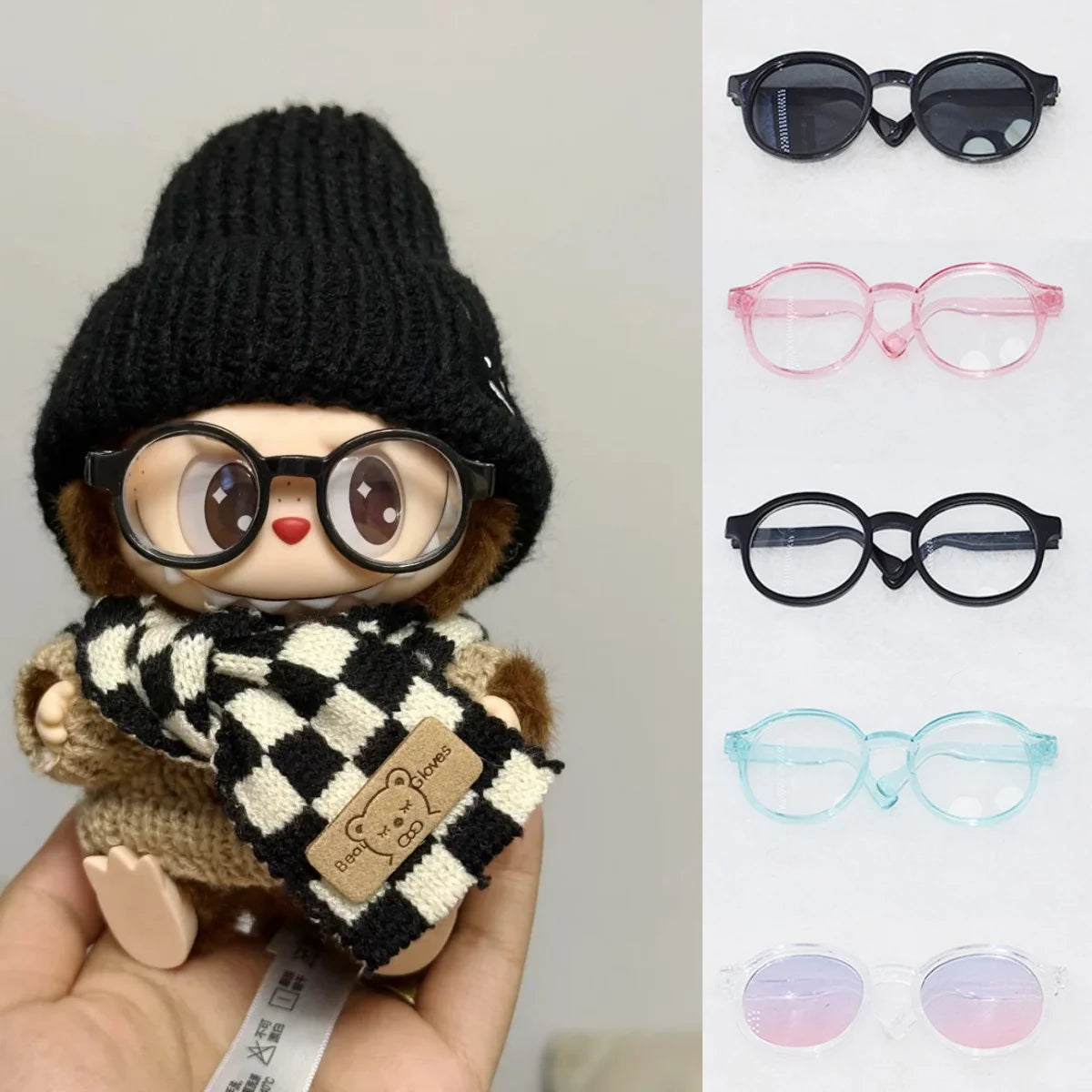 Labubu Transparent Glasses